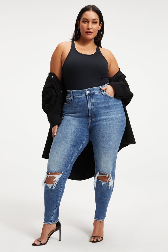 Good American Good Waist Indigo144 Jeans