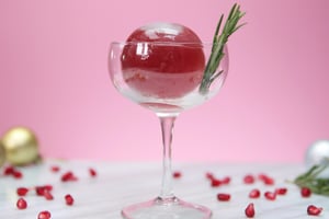 Impress Your Guests With This Cocktail-Filled Ice Ball!