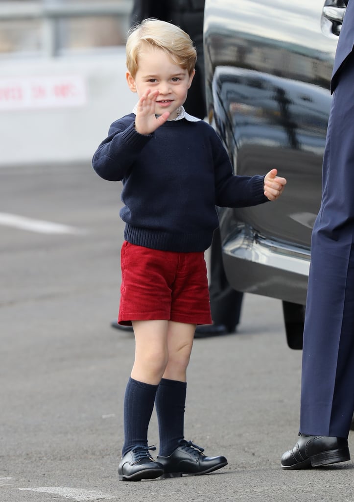 The British Royal Family Leaving Canada Pictures 2016