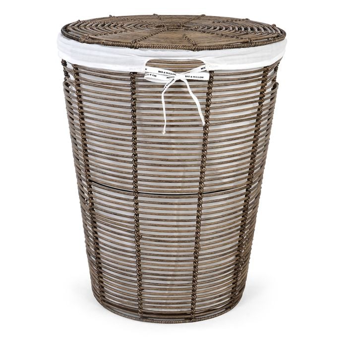 Poly Rattan Laundry Hamper With Liner