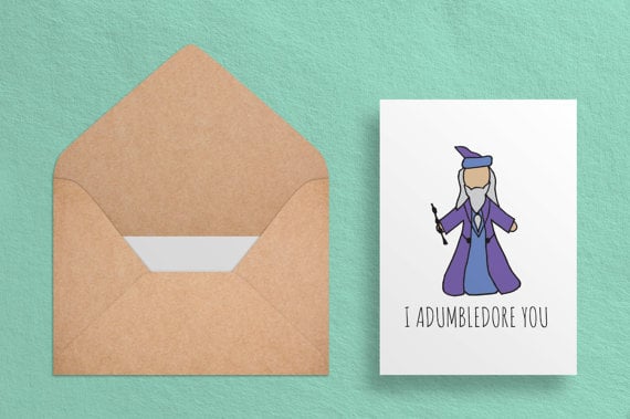 "I aDumbledore you"