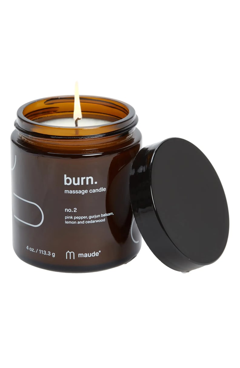 A Cheeky Stocking Stuffer: Maude Burn No. 2 Massage Candle