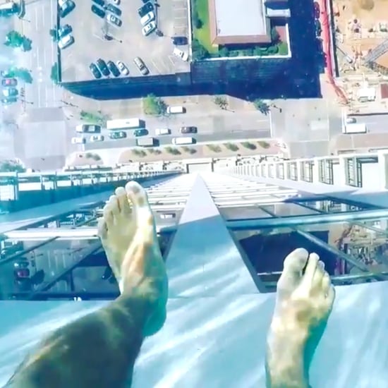 Market Square Tower Glass Pool Houston