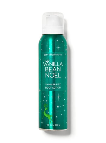 Bath & Body Works Vanilla Bean Noel Shimmer Fizz Body Lotion