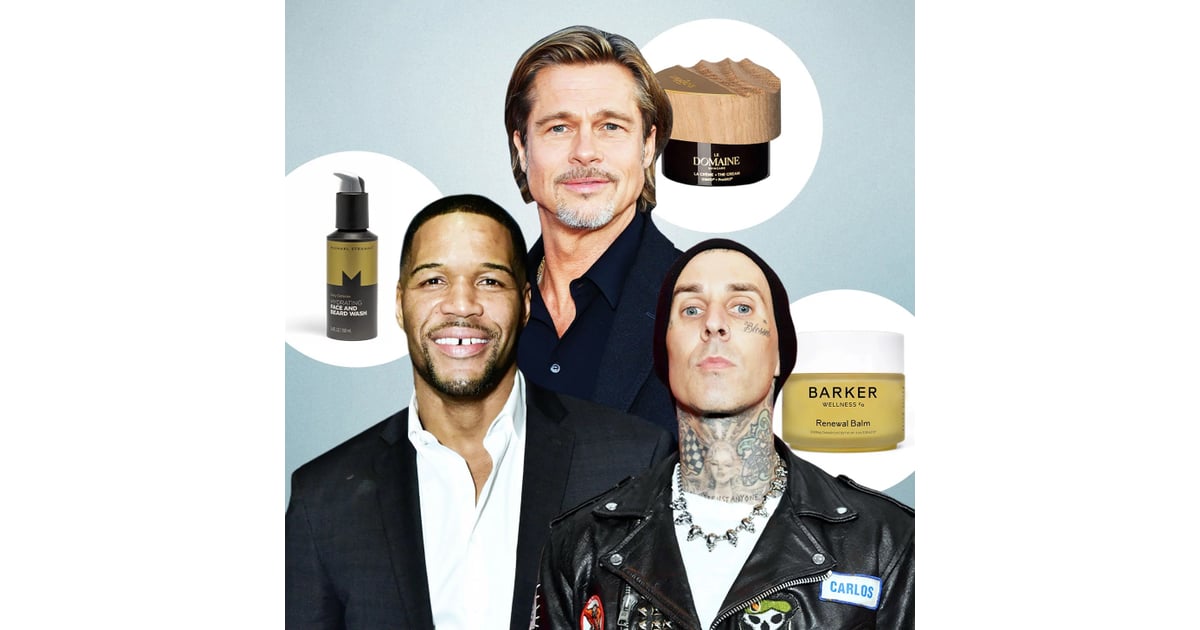 Celebrity Men in Skin Care Biggest Beauty Moments of 2022 Recap