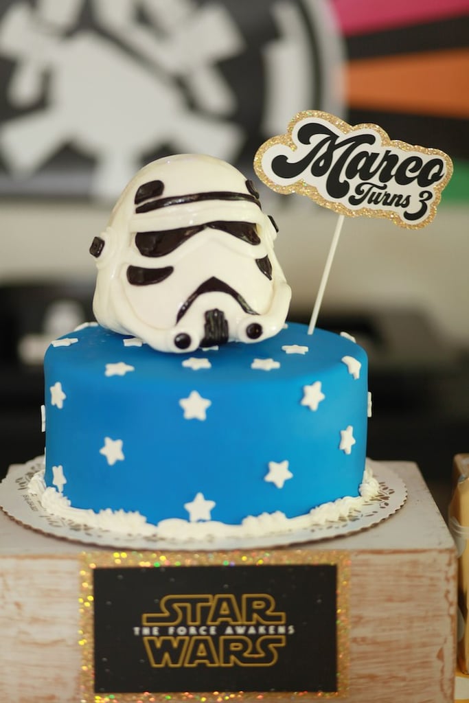 storm trooper birthday cake