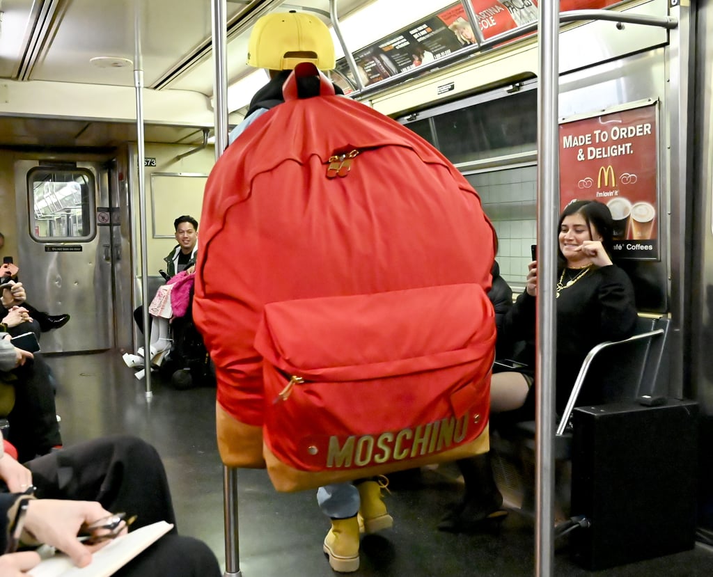 Moschino Designed Ridiculously Large Backpacks