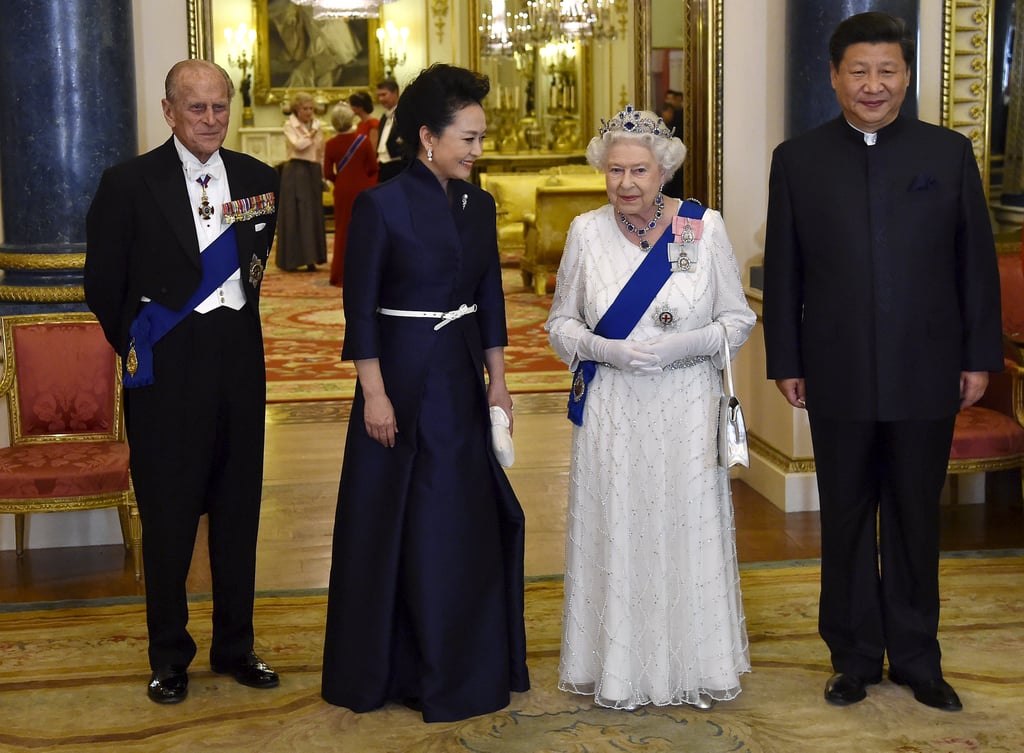 Kate Middleton and Prince William at State Banquet Oct. 2015