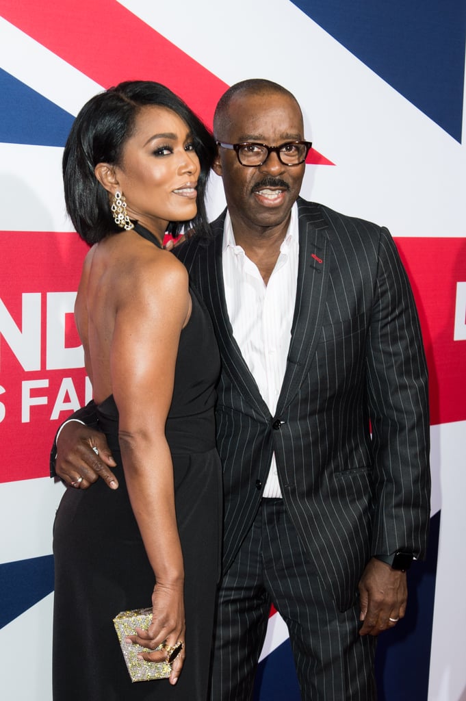 Angela struck a pose with her man at the premiere of London Has Fallen in March 2016.