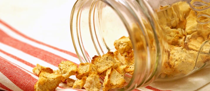Salmon Catnip Cat Treat Croutons