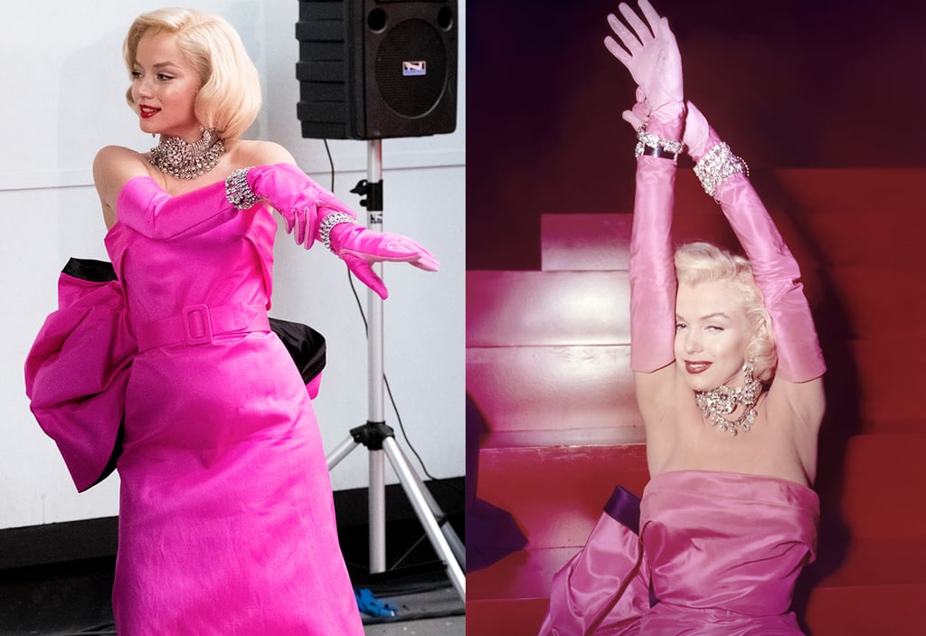 Ana de Armas Wears Marilyn Monroe's Iconic Outfits in Blonde | POPSUGAR  Fashion
