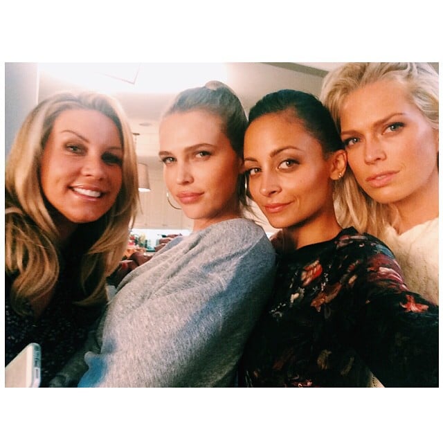 Nicole Richie made a fierce pose with her friends. 
Source: Instagram user nicolerichie