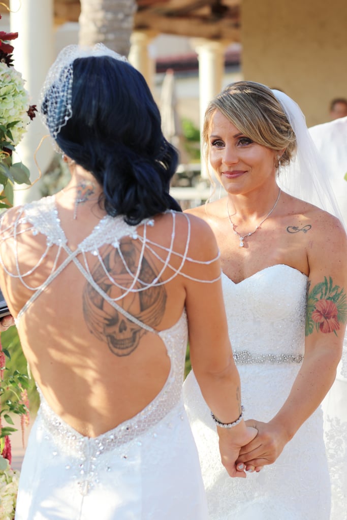 Two Brides Florida Wedding Popsugar Love And Sex Photo 34