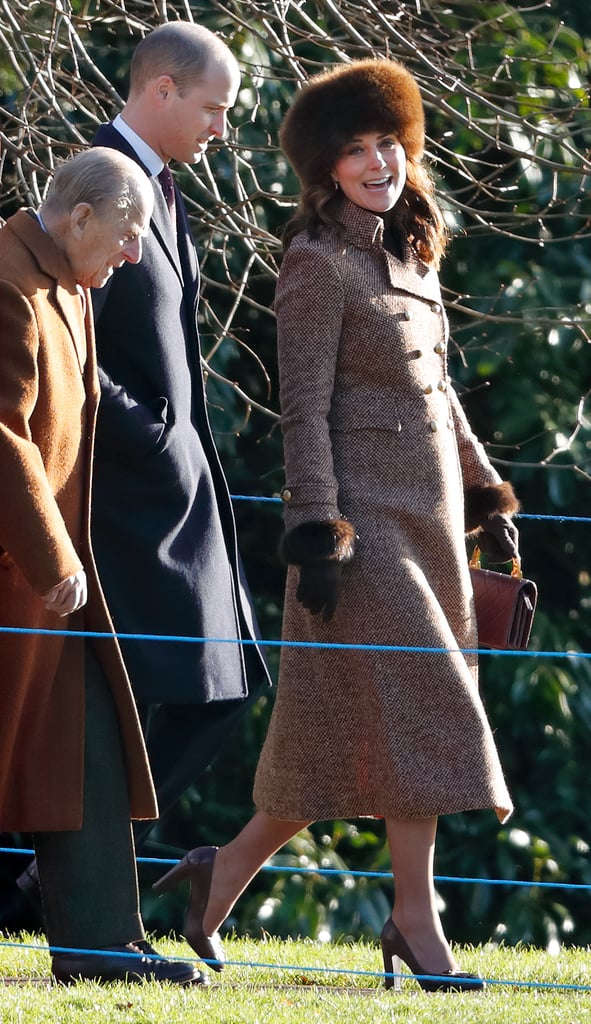 Kate Middleton Carrying Burgundy Chanel Purse POPSUGAR Fashion