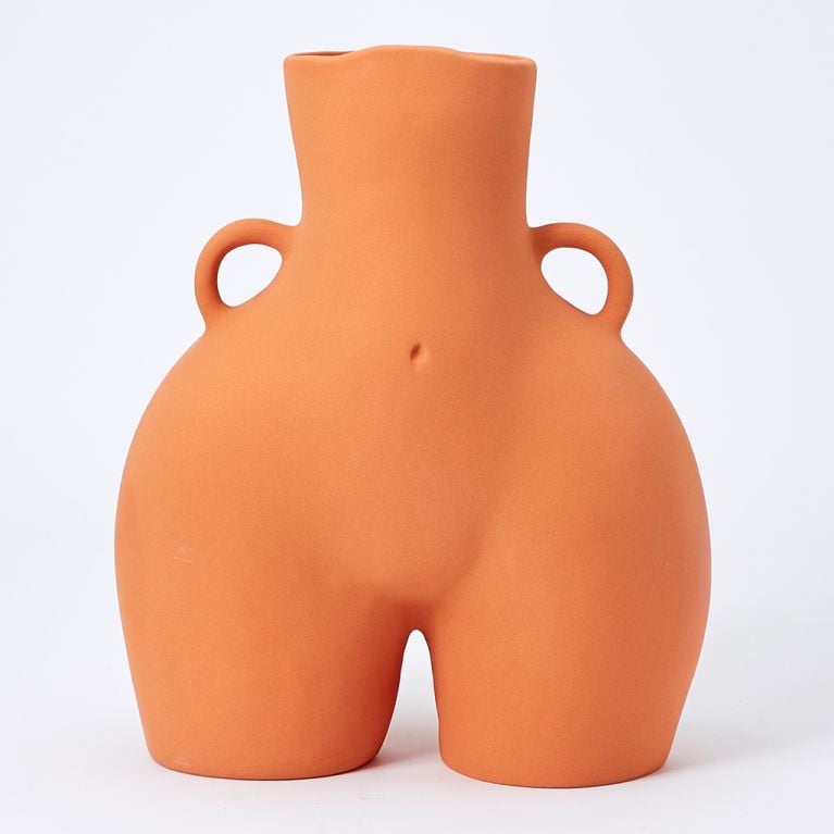 Anissa Kermiche Love Handles Vase in Terracotta