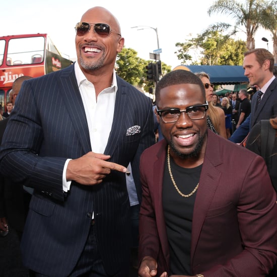 Dwayne Johnson's Comment on Kevin Hart's Shirtless Photo