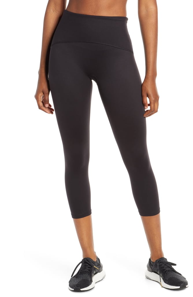 Spanx Size Extra Large Every.Wear Active Icon Cropped Leggings in Very  Black | eBay