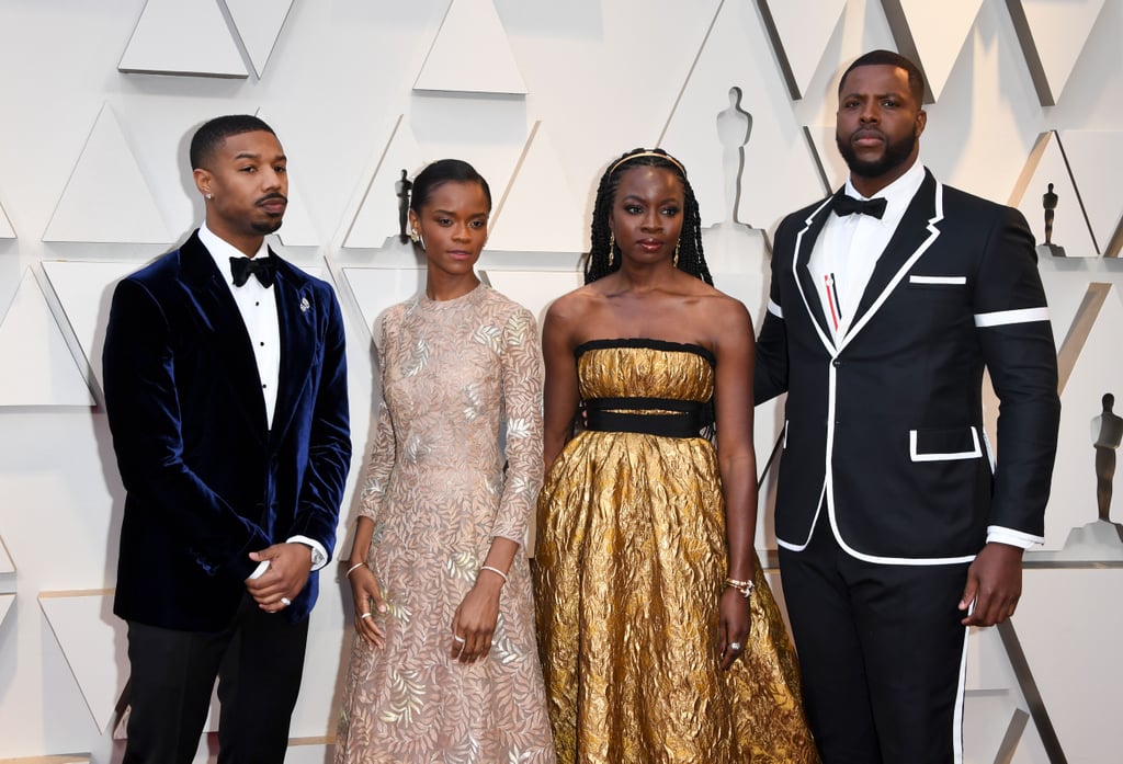 Michael B. Jordan and His Mom at the 2019 Oscars