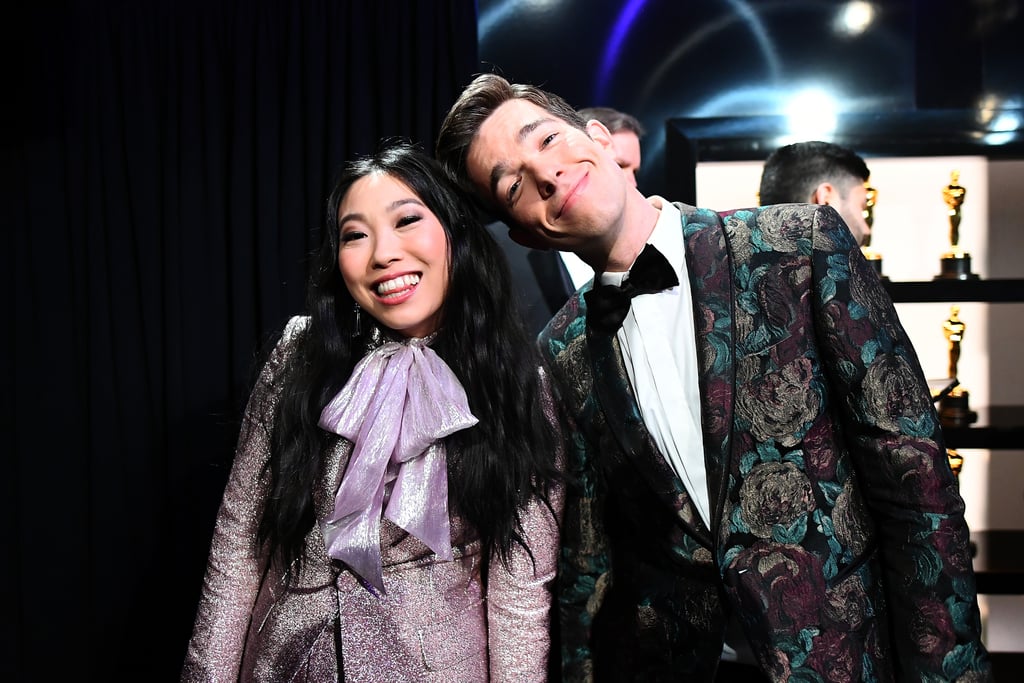Pictured: Awkwafina and John Mulaney