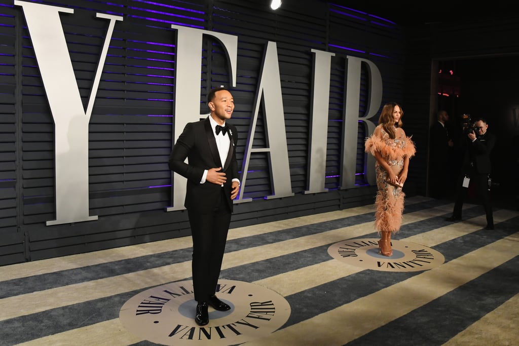 Chrissy Teigen and John Legend at 2019 Oscars Afterparty