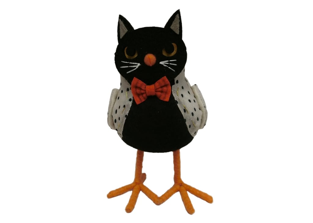 Fabric Cat Bird