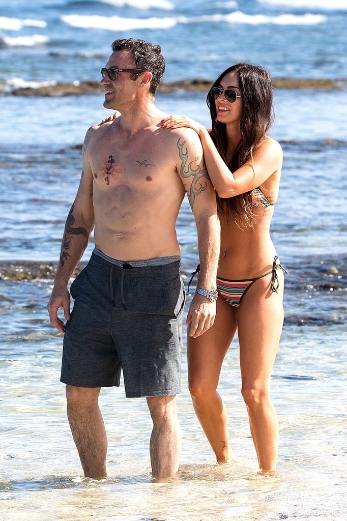 Megan Fox and Brian Austin Green Showing PDA in Hawaii