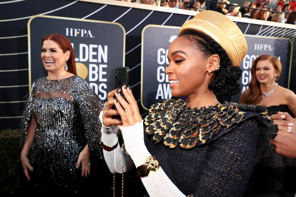Pictured: Debra Messing and Janelle Monáe