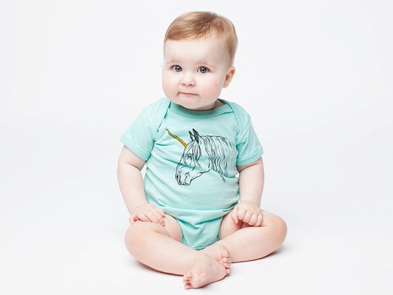 Unicorn Drawing Onesie