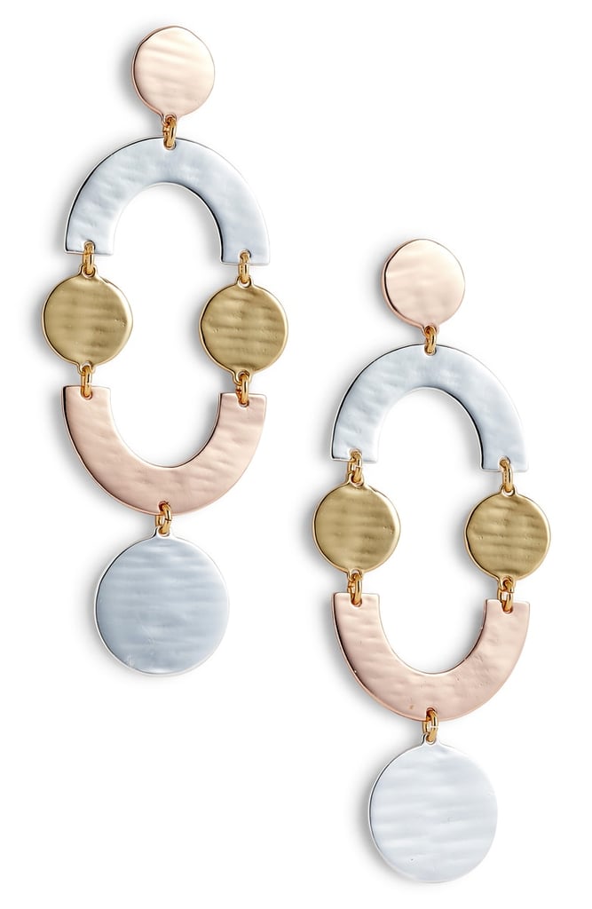 J.Crew Smile Dot Earrings