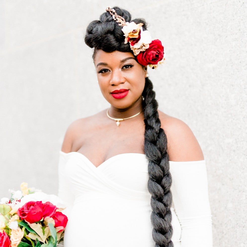 Bridal Hairstyle Inspiration For Black Women Popsugar Beauty