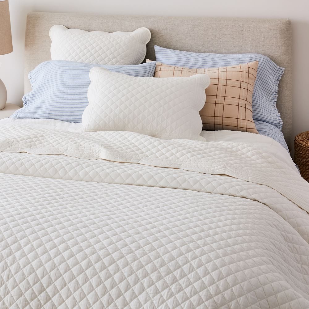 Heather Taylor Home Scalloped Edge Cotton Quilt