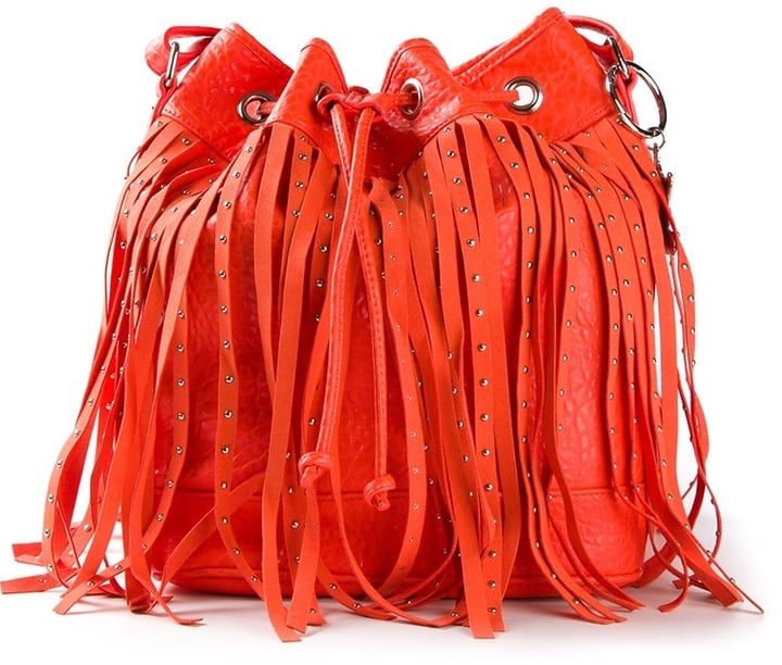 Mia Fringed Bucket Bag