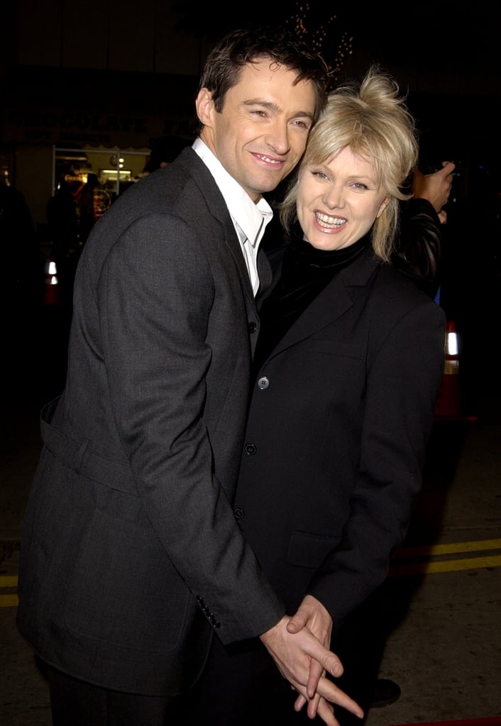 The two showed sweet PDA during Hugh's LA premiere of Kate & Leopold in December 2001.