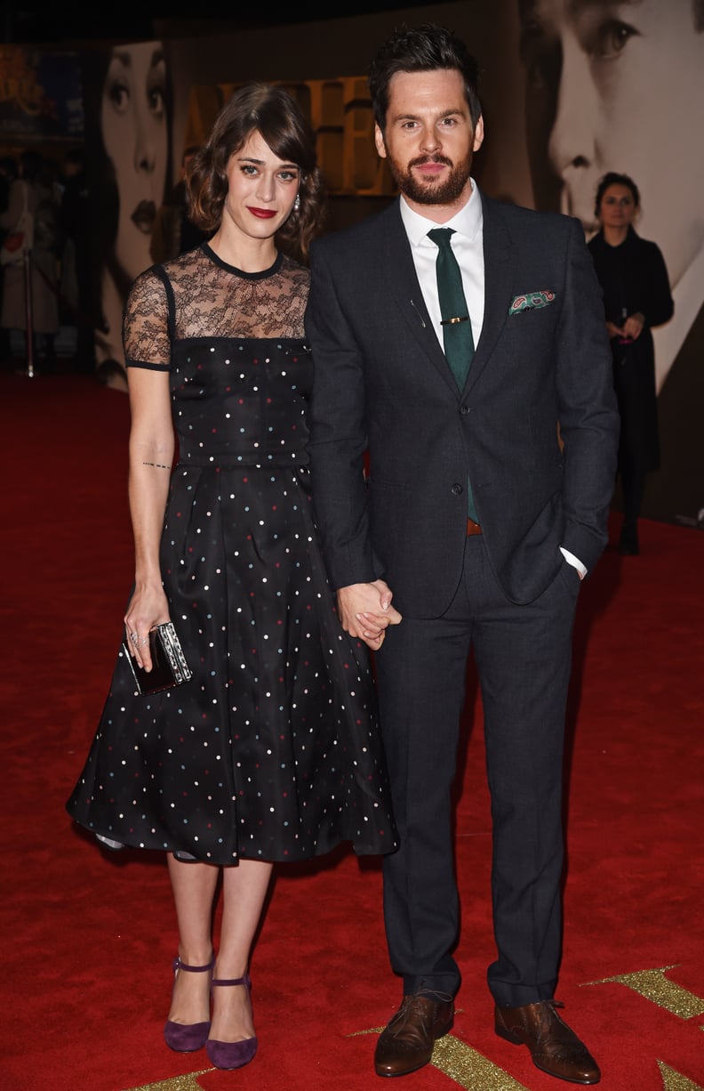 Lizzy Caplan and Tom Riley