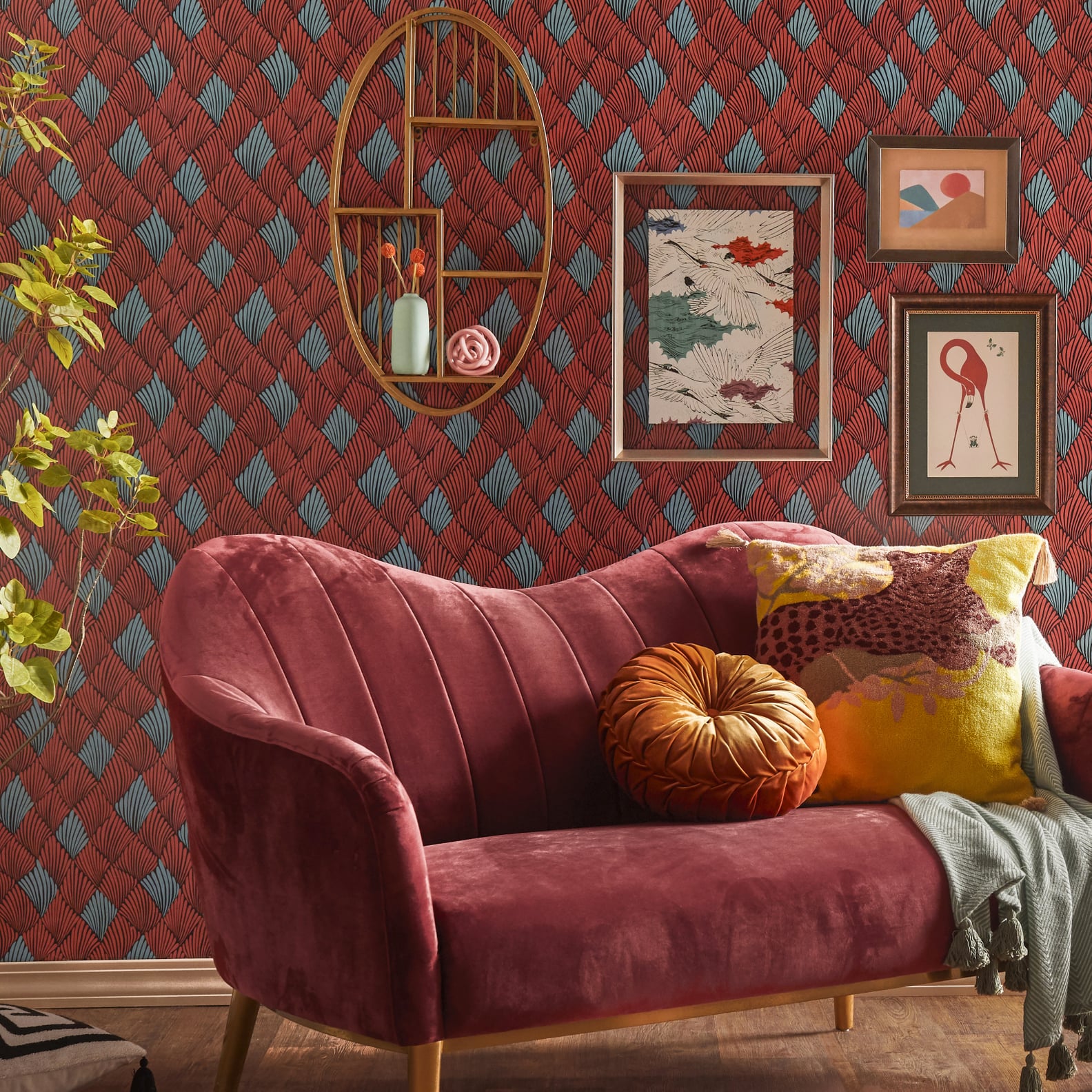 Drew Barrymore's Home Line Has Cute Peel and Stick Wallpaper POPSUGAR