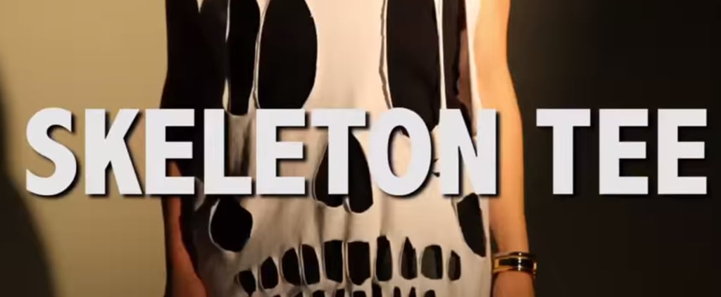 DIY Skull Tee Halloween Costume | Video