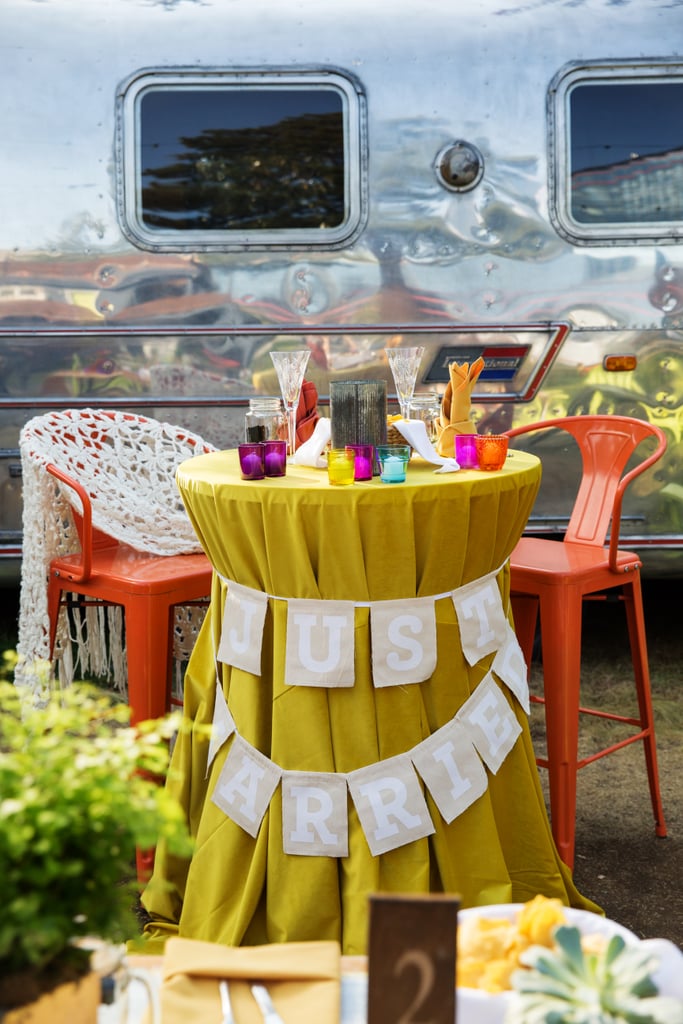Colorful Lake Tahoe Wedding