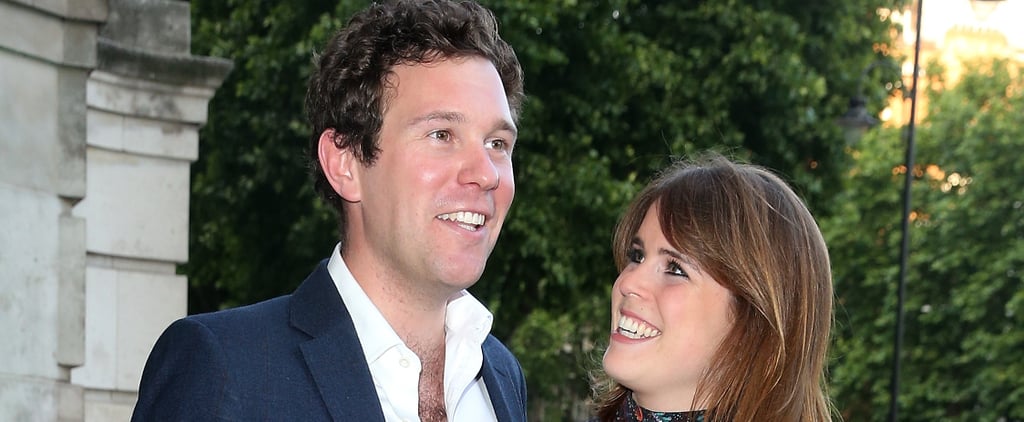 Princess Eugenie Smiling at Jack Brooksbank Pictures
