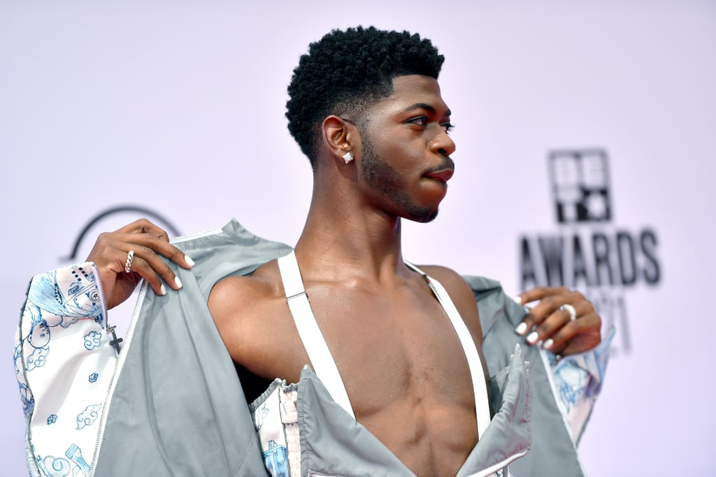 Lil Nas X Changes From a Dress to 
