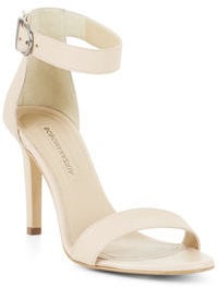 BCBG Max Azria Aleksantra High-Heel Leather Sandal ($178)