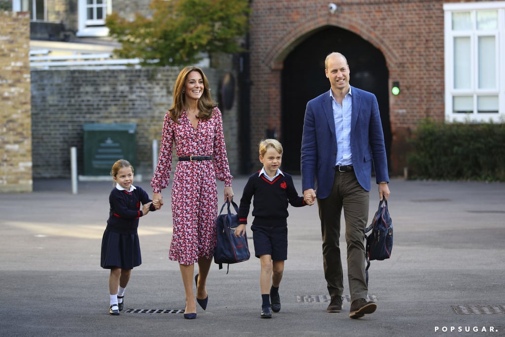 Princess Charlotte's First Day of School Pictures