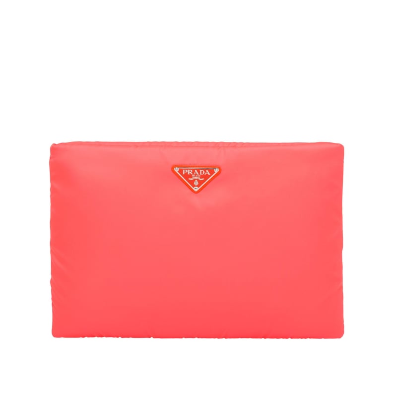 Shop It: Prada Large Padded Nylon Clutch