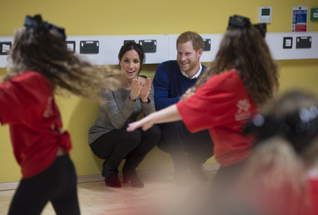 During their visit to Ireland in July, the couple were asked by a woman in the crowd, "When are you going to have kids?" She continued, saying, "My husband also has red hair, and he gave me five children — when are you and Meghan going to get going?" Harry, always the good sport, replied "Five children? Too many!"