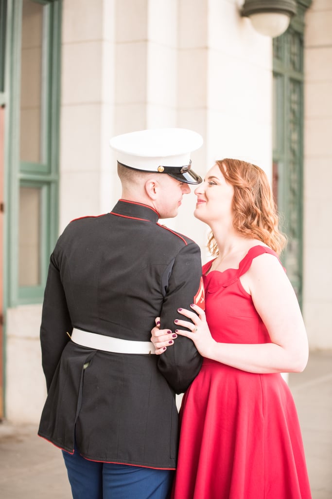 Military Couple Engagement Session in Washington DC