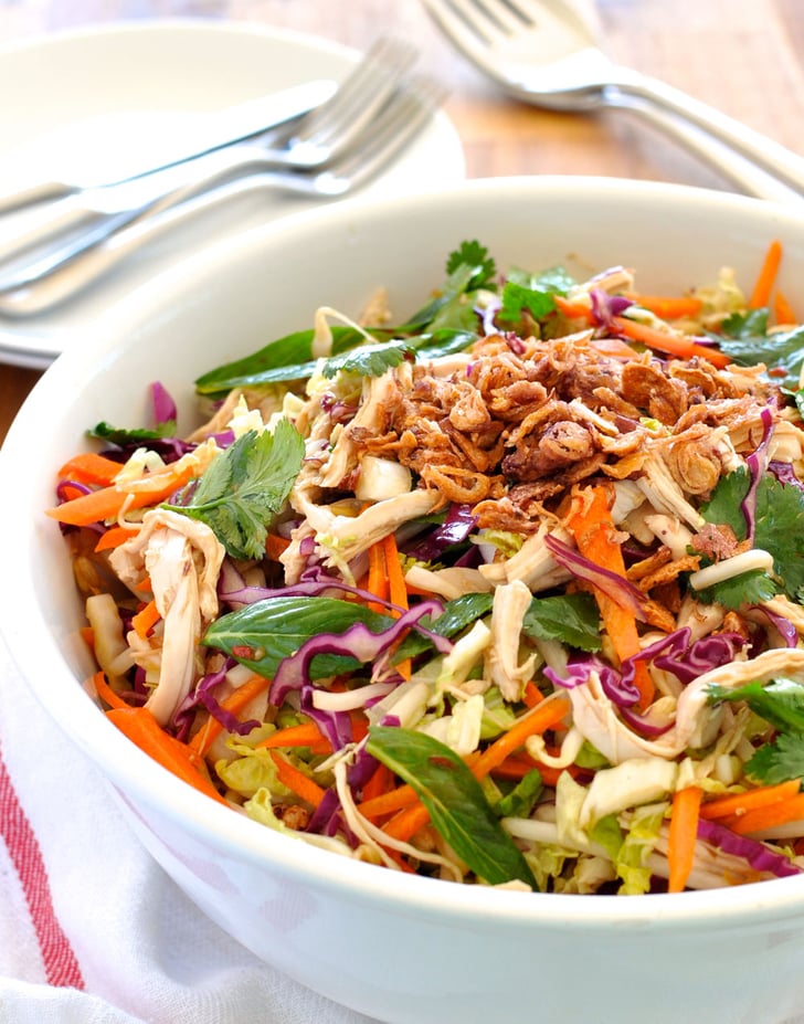 Crunchy Asian Chicken Salad | High-Protein Salad Recipes | POPSUGAR ...