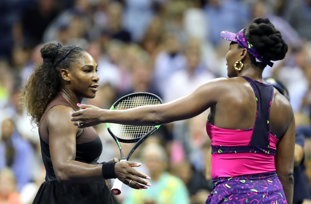 Serena and Venus Williams 2018 US Open Match Pictures