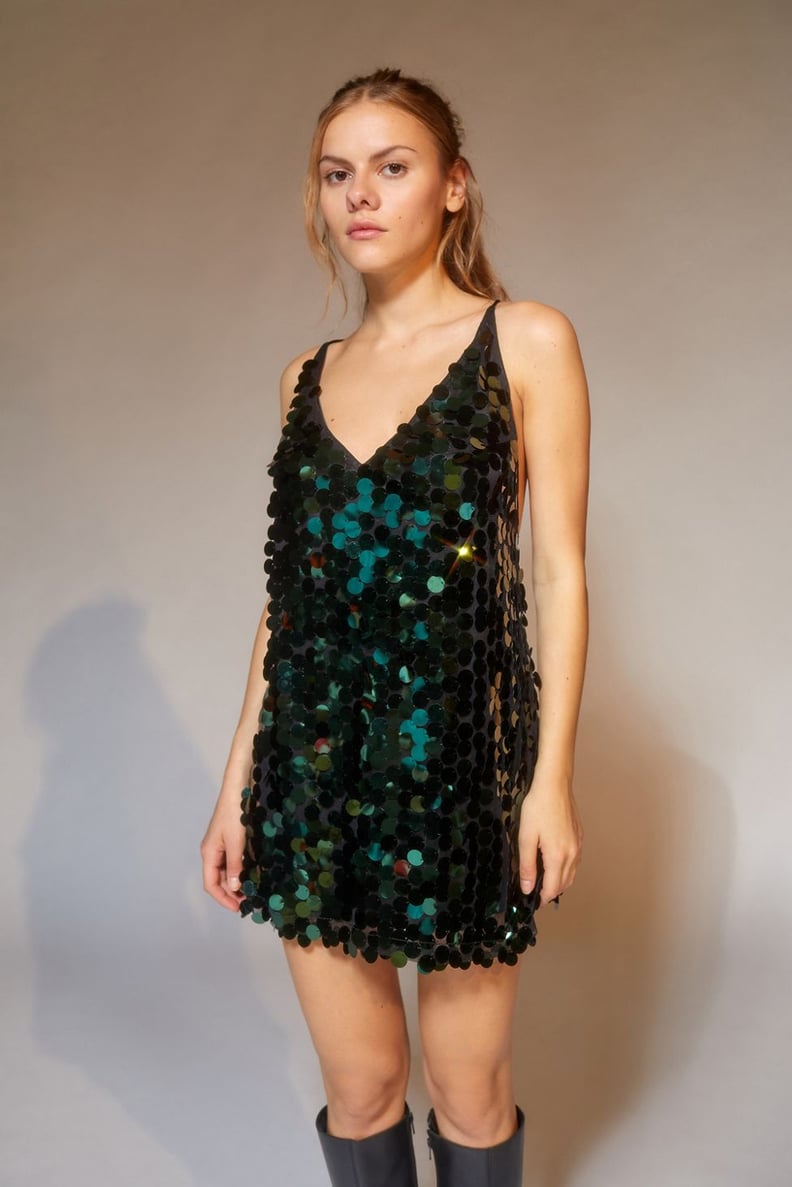 Big Sequins: Motel Finn Mini Dress