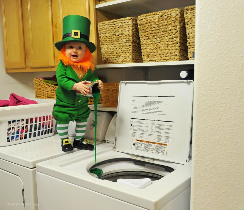 Leprechaun deals baby outfit