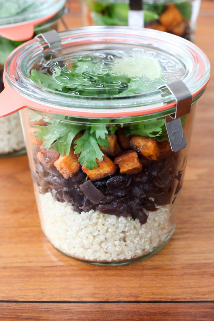 Slow-Cooker Black Beans With Quinoa and Sweet Potatoes