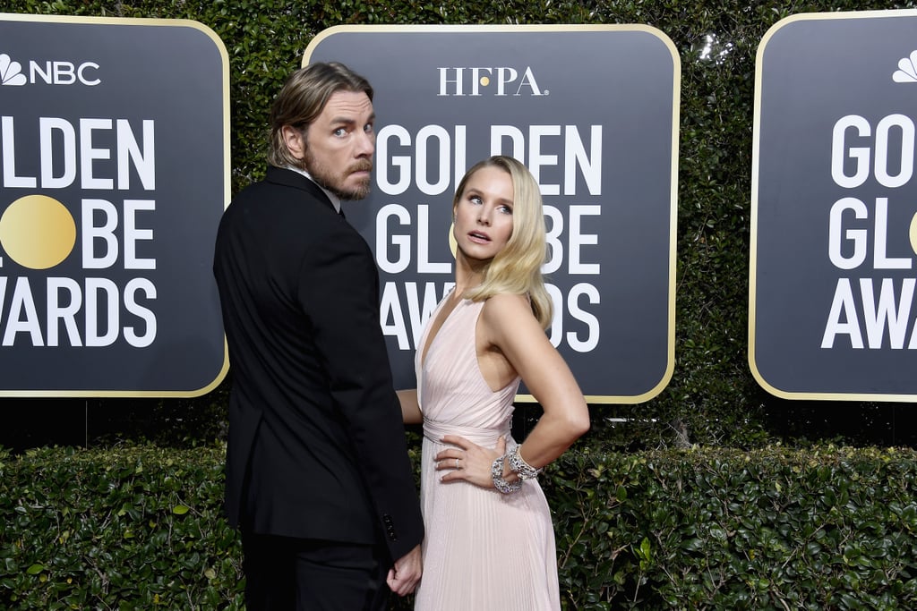 Pictured: Dax Shepard and Kristen Bell